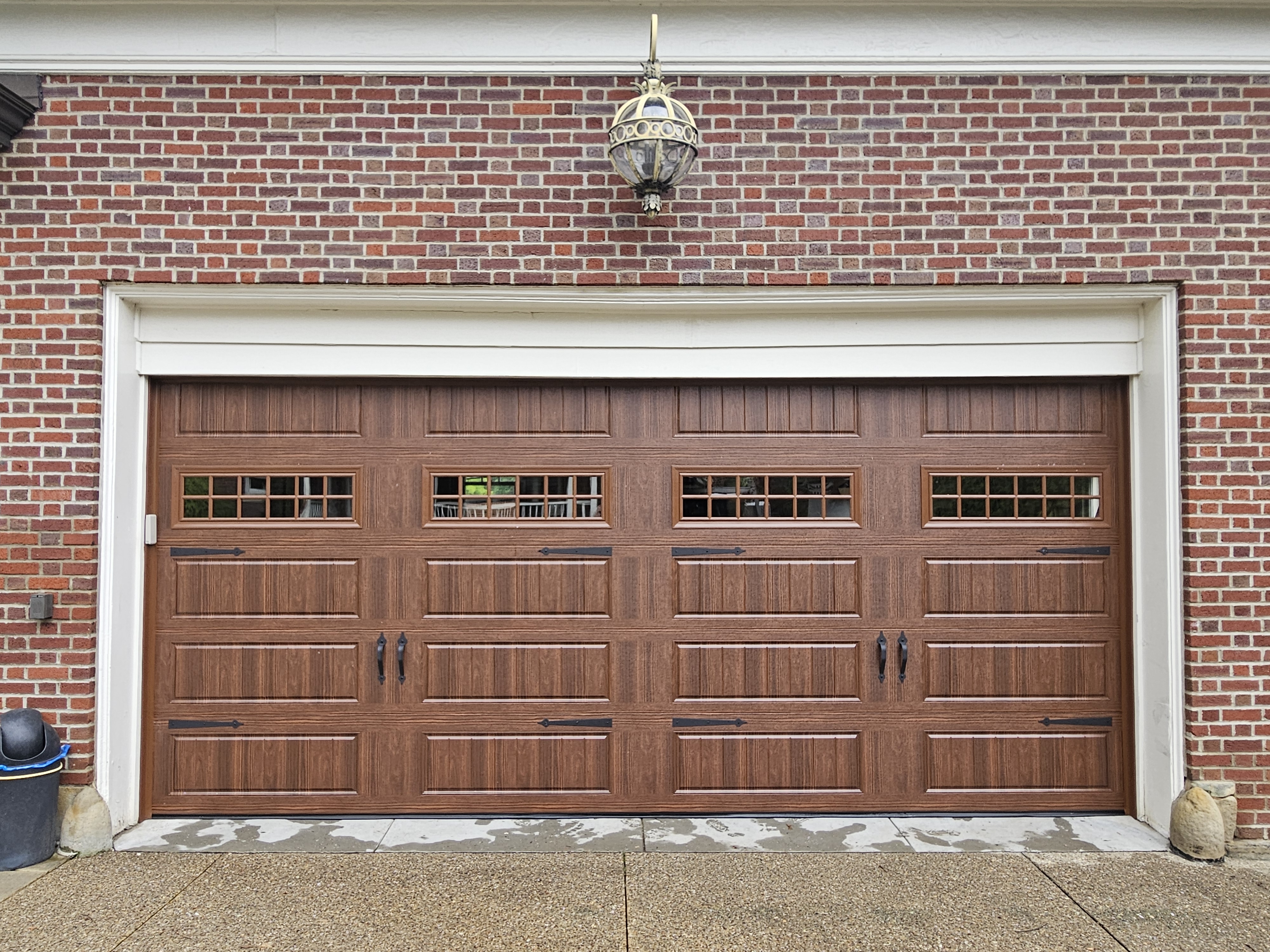 Some recent garage door install