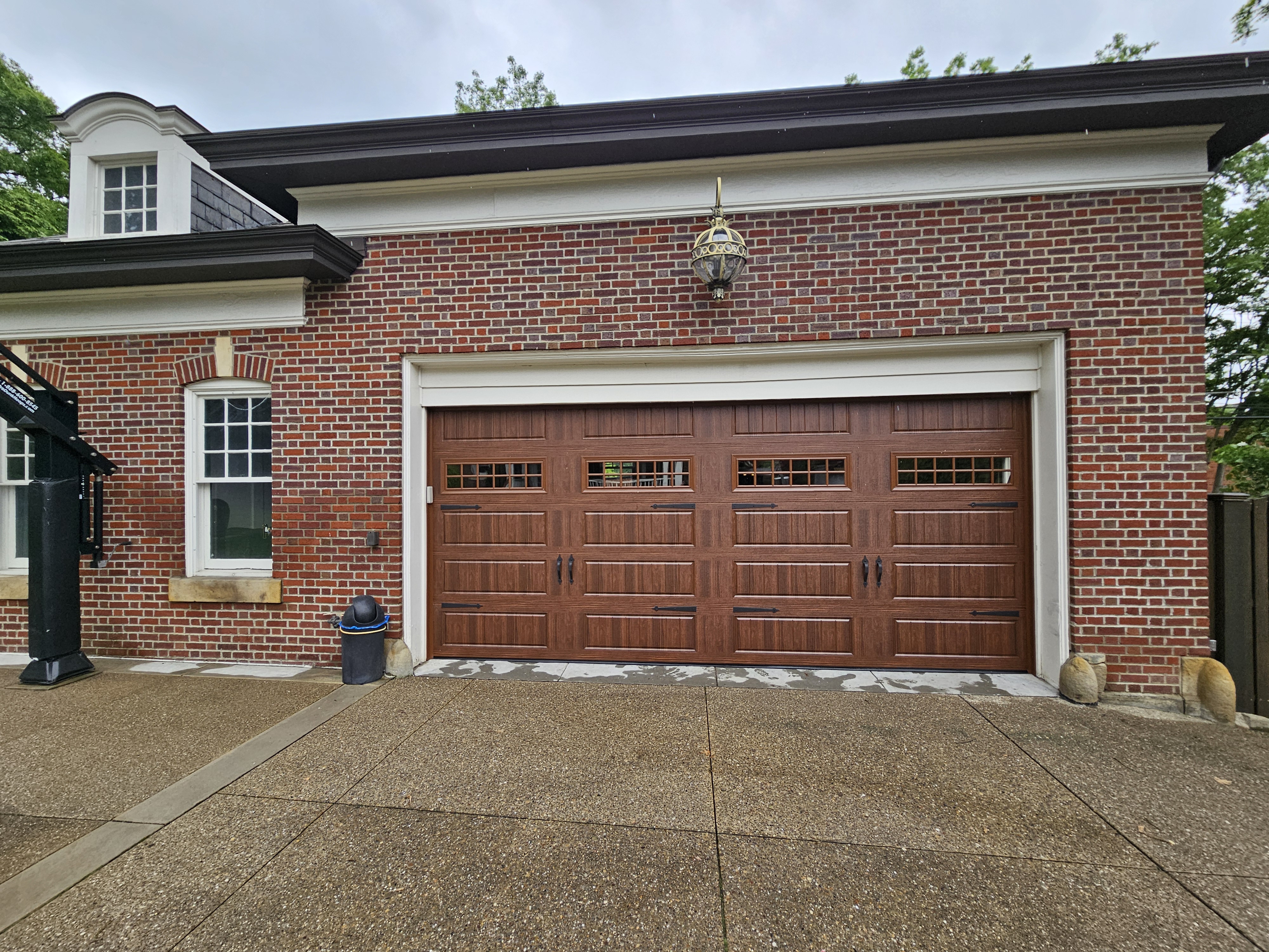 New Amarr garage door 