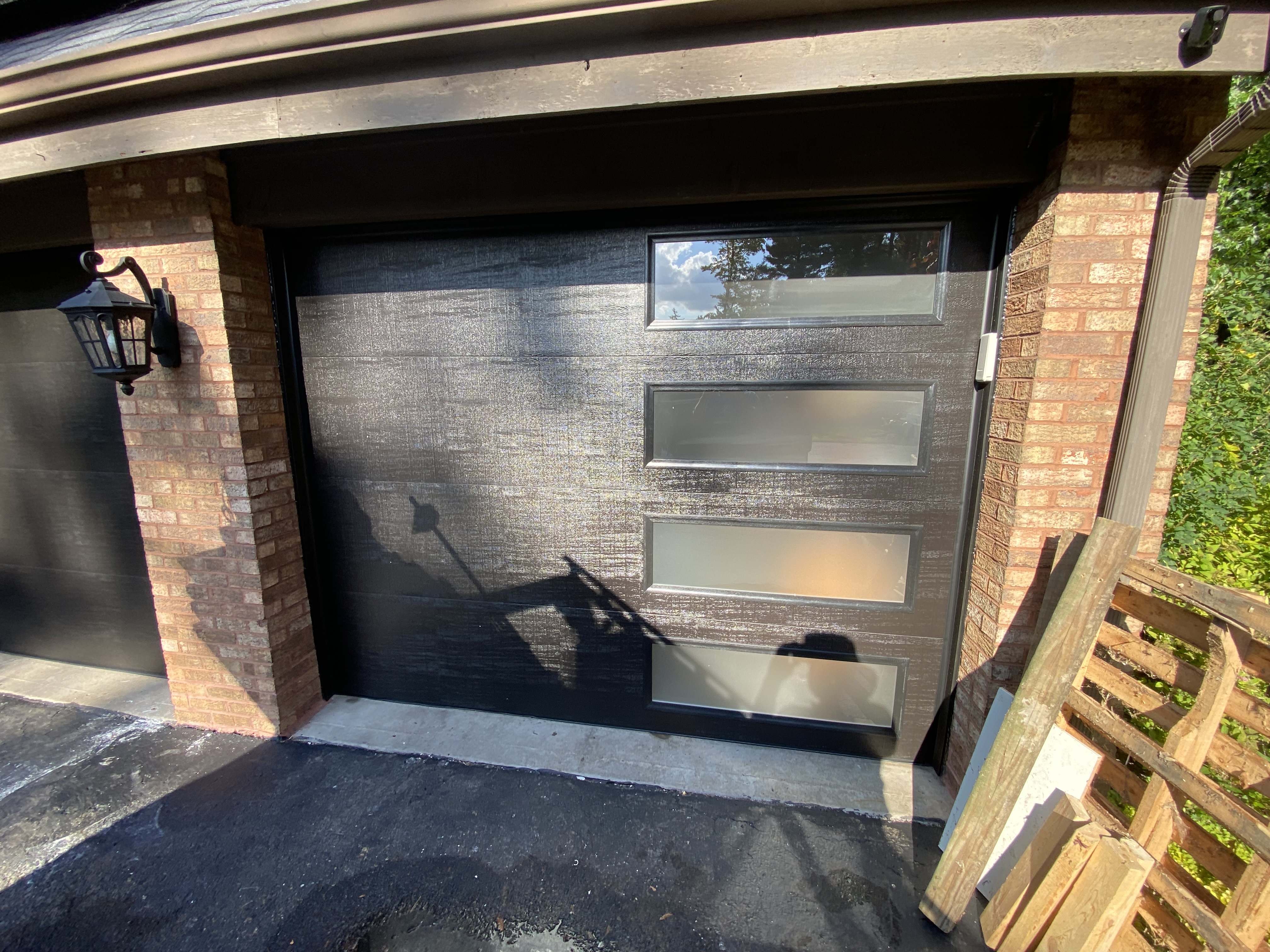 New garage door installtion